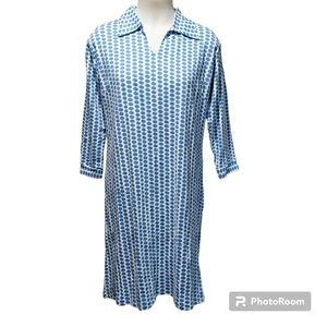 Malabar Bay Resort Wear Blue Maisie Hamilton Dress